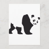 Panda Postkarte (Vorderseite)