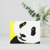 Panda. Postkarte (Stehend Vorderseite)