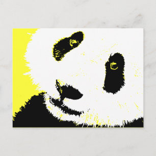 Panda. Postkarte