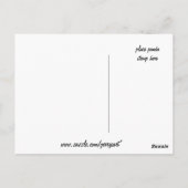 PANDA POSTKARTE (Rückseite)