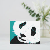 Panda. Postkarte (Stehend Vorderseite)