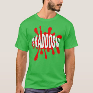 Panda Power Comic Phrase Skash 2 Kung Fu Fan Spaß  T-Shirt