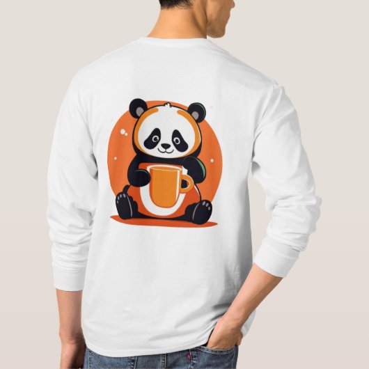 Panda Power T-Shirt (Rückseite)