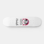 Panda Princess Skateboard (Horizontal)