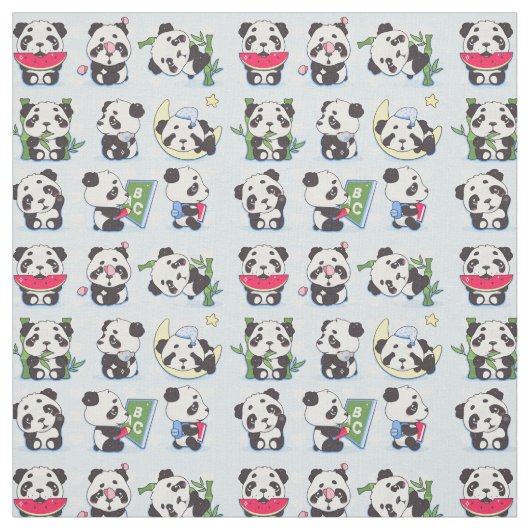 Panda Print Stoff (Muster)