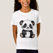 Panda Printed T - Shirt (Vorderseite)