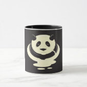 Panda-Pudding Tasse (Zentrum)