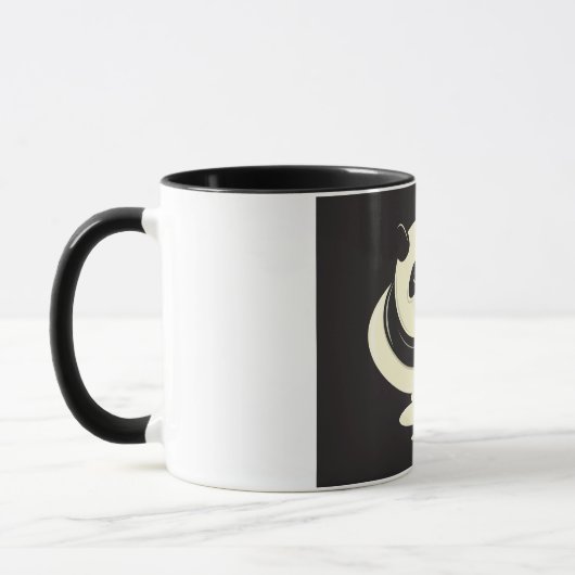 Panda-Pudding Tasse (Links)