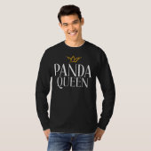Panda Queen Panda Bear T-Shirt (Vorne ganz)
