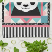 Panda Quilt Geschirrtuch (Gefaltet)