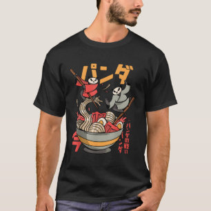 Panda Ra Japanese Noodles T-Shirt