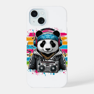 Panda Rapper iPhone 15 Hülle