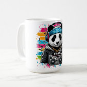 Panda Rapper Kaffeetasse (Vorderseite Links)