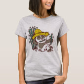 Panda Reading T-Shirt (Vorderseite)