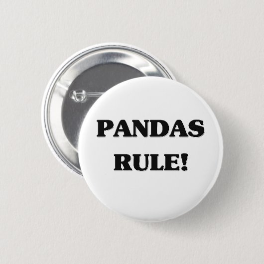 Panda-Regel Button (Vorne & Hinten)
