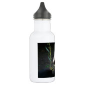 Panda-RegenbogenZebra Stripes personalisiertes Edelstahlflasche (Links)