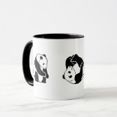 PANDA-Reihe Tasse (Vorderseite Links)