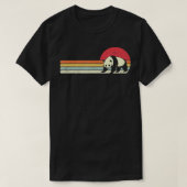 Panda Retro Style T-Shirt (Design vorne)