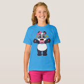 Panda Ribbon T-Shirt (Vorne ganz)