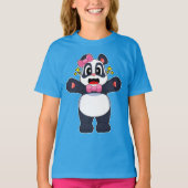 Panda Ribbon T-Shirt (Vorderseite)