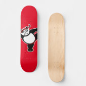 Panda - Rot Skateboard (Vorderseite)