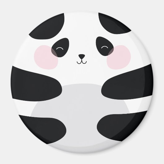 PANDA ROUND MAGNET (Vorne)