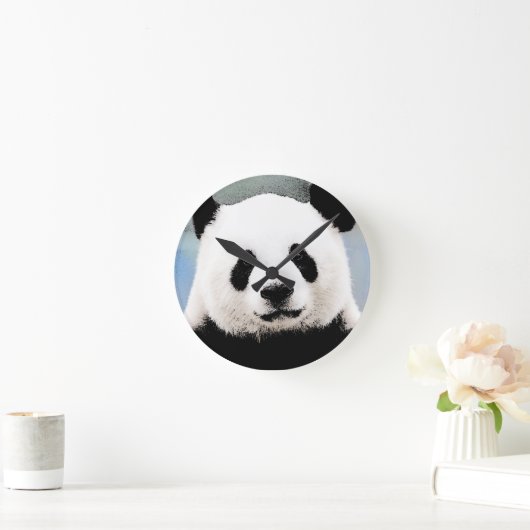 Panda Runde Wanduhr (Zuhause)