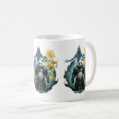 Panda Samurai - Spirituelle Fusion Kaffeetasse (VorderseiteRechts)