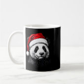 Panda Santa Hat Funny Panda Lovers Christmas Xmas Kaffeetasse (Links)