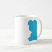Panda Schatten  Kaffeetasse (VorderseiteRechts)