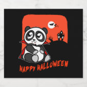 Panda Schaumweinetikett (Einzelnes Label)