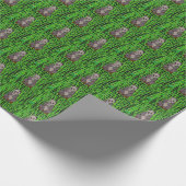 Panda - Schleifpapier Geschenkpapier (Ecke)