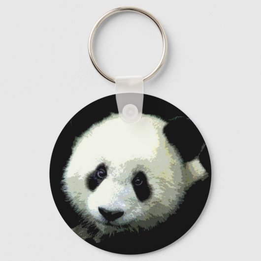 Panda Schlüsselanhänger (Vorderseite)