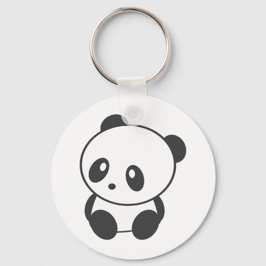 Panda Schlüsselanhänger (Vorderseite)