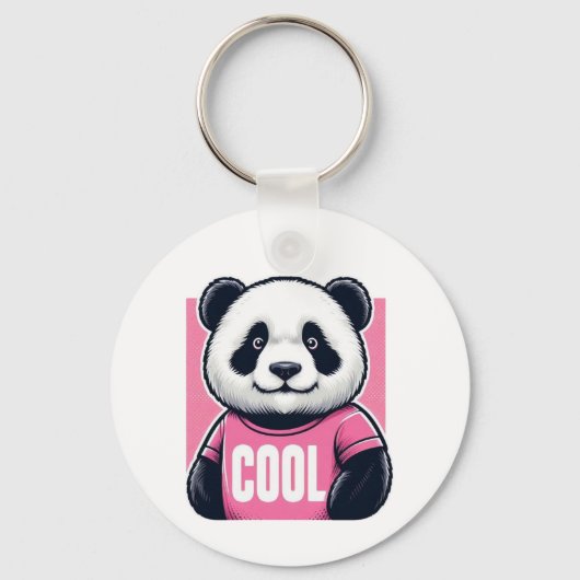 Panda Schlüsselanhänger (Vorderseite)
