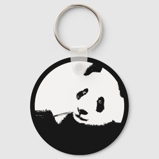 Panda. Schlüsselanhänger (Vorderseite)