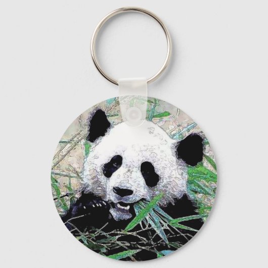 Panda Schlüsselanhänger (Vorderseite)