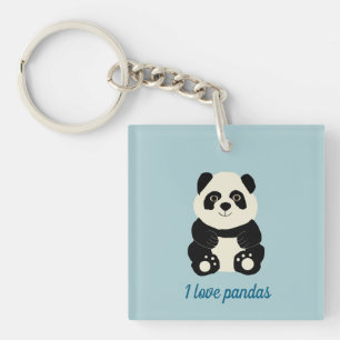 Panda Schlüsselanhänger
