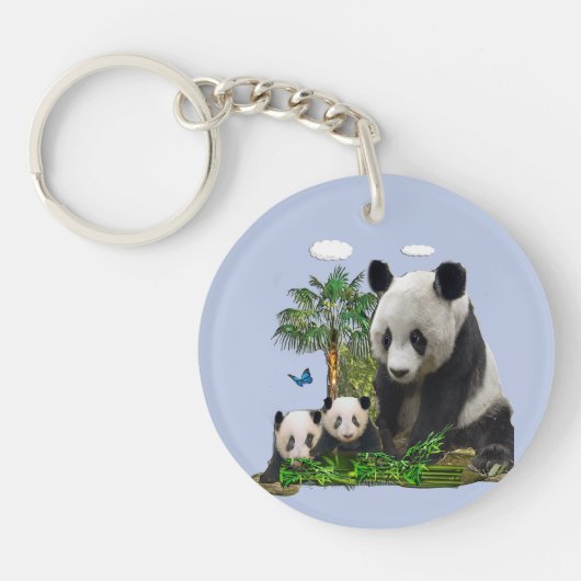 Panda Schlüsselanhänger (Vorderseite)