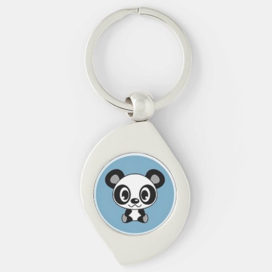 Panda Schlüsselanhänger (Vorderseite)