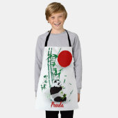 Panda Schürze (Getragen)