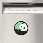 panda. seagreen Kreis. Magnet (In Situ (Geschirrspüler))