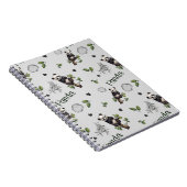 Panda Seamless Pattern Baby Blanket Notizblock (Rechte Seite)