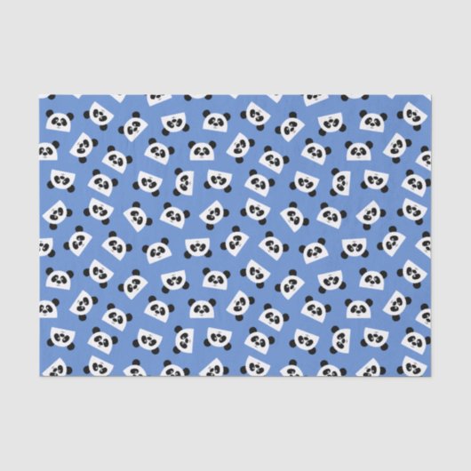 Panda Seidenpapier (Vorderseite)