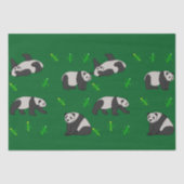 Panda Seidenpapier (Vorderseite)