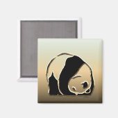Panda-Serie Magnet (Vorderseite/Rückseite)