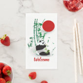 Panda Serviette (Beispiel)