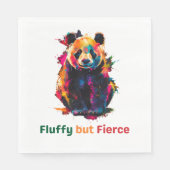 Panda Serviette (Vorderseite)