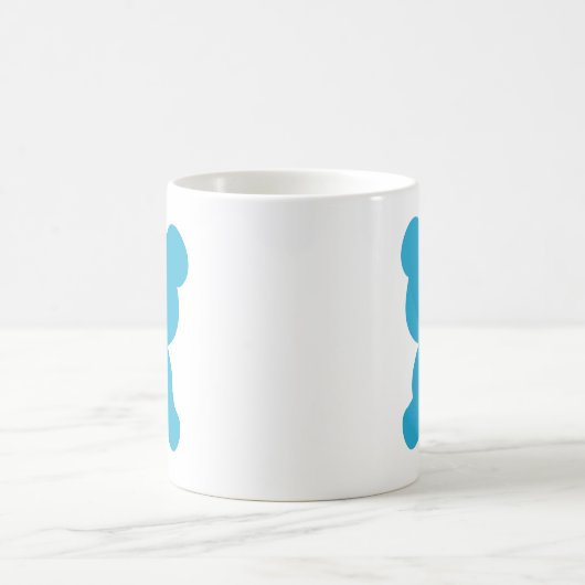 Panda Shadow  Kaffeetasse (Mittel)