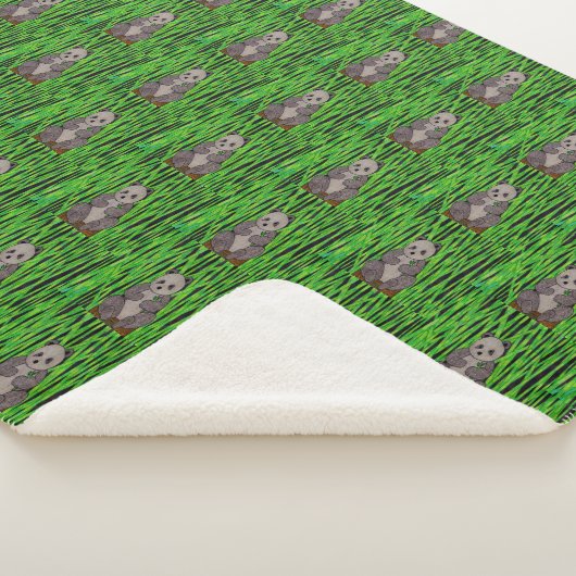 Panda - Sherpa Blanket Sherpadecke (3/4)